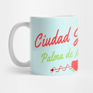 Ciudad Jardin, Palma de Mallorca Spain Mug